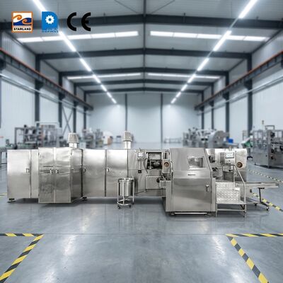 Full Automatic Ice Cream Cone Rolling Machine Designed For Mass Production Of Ice Cream Cones