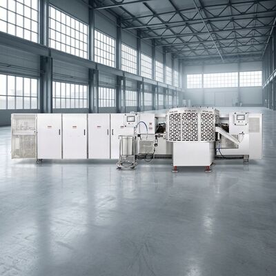 Automatic Waffle Basket Production Line Utilizing PLC Control System and Main Motor Specification for Consistent Output