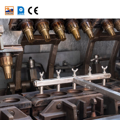 Automatic Wafer Cone Production Line Featuring Digital Display Temperature Control and PLC Control System for Consistent Output