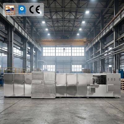 Stainless Steel Monaka Wafer Production Line Including Digital Display Temperature Control Solution For Wafer Biscuit Making