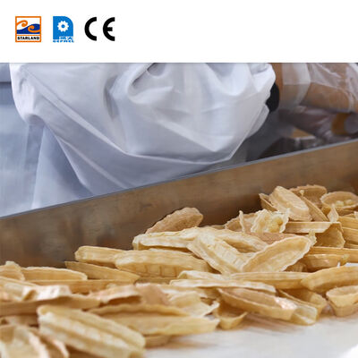 Stainless Steel Monaka Wafer Production Line Including Digital Display Temperature Control Solution For Wafer Biscuit Making