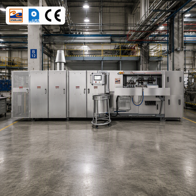 Auto Wafer Cone Production Equipment Including Temperature Control Digital Display To Maintain Stable Production Conditions