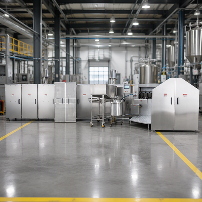 PLC Control System Deluxe Waffle Roll Production Line Production Line Designed For Large Scale Waffle Roll Manufacturing