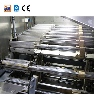 PLC Control System Deluxe Waffle Roll Production Line Production Line Designed For Large Scale Waffle Roll Manufacturing