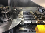Industrial Auto Crispy Biscuit Cone Production Line / Ice Cream Production Equipment