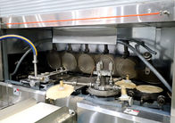 5400 Cones / Hour Wafer Roll Machine With Commissioning