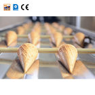 Milk Flavor Ice Cream Sugar Cones 135mm Height With 23 Degree Angle
