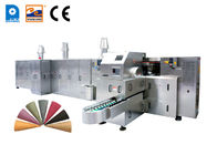 Less Gas Consumption Wafer Production Line Fully Automatic 6000 Standard Cones / Hour