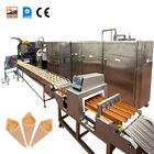 Stainless Steel Rolled Sugar Cone Machine 33 Baking Plates 5m Long