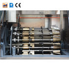 Rolled Waffle Ice Cream Cone Production Line  14m Long Commissioning 101 Baking Plates