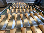 2.0hp Sugar Cone Production Line 63 Cast Iron Baking Templates Ice Cream Maker