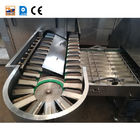 2.0hp Multi - Functional Waffle Egg Roll Production Line 55 Piece 320* 240mm Baking Template