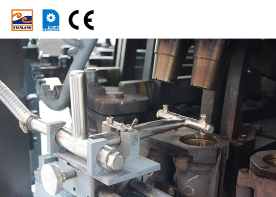 0.75kw 28 Molds Automatic Wafer Cone Production Line Wafer Biscuit Baking Machine