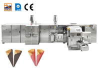 Fully Auto Multifunction Ice Cream Cone Production Line 35 Cast Iron Baking Templates