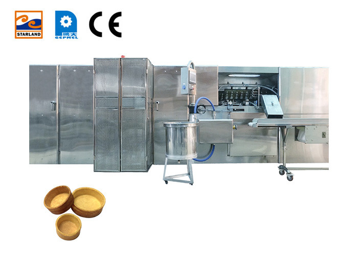 2.0hp Biscuit Making Machine Easily Operated Automatic Tart Shell Production Line