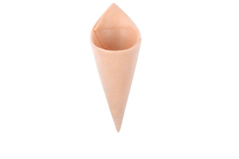 Handmade Ice Cream Sugar Cone , Chocolate Cone Dip Flavored Custom