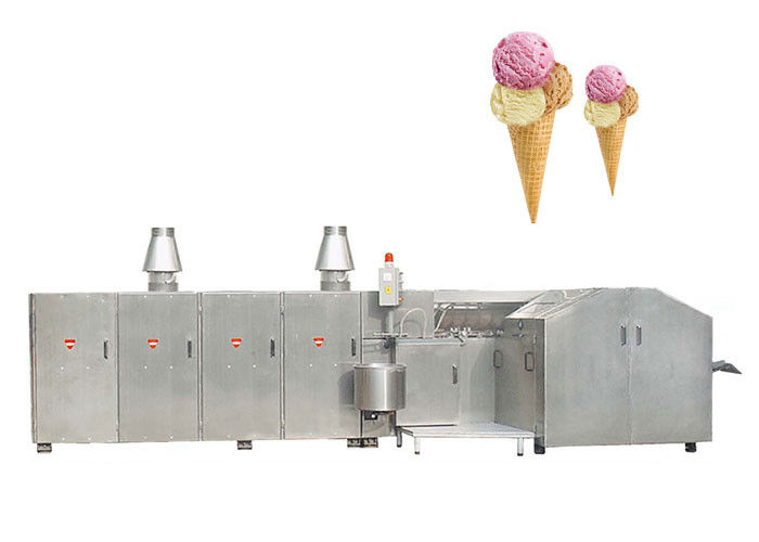 Automatic Commercial Ice Cream Cone Machine With 5 - 6 Gas Consumption / Hour