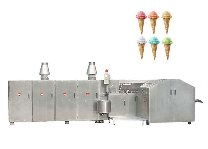 Nozzle Type Ice Cream Cone Production Line Fully Automatically