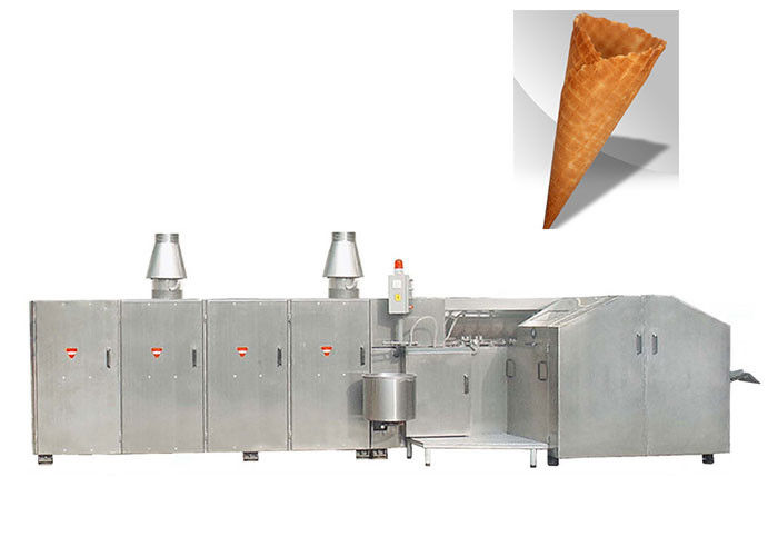 CE Approved Industrial Stainless Steel Food Production Machines For Ice Cream Cone