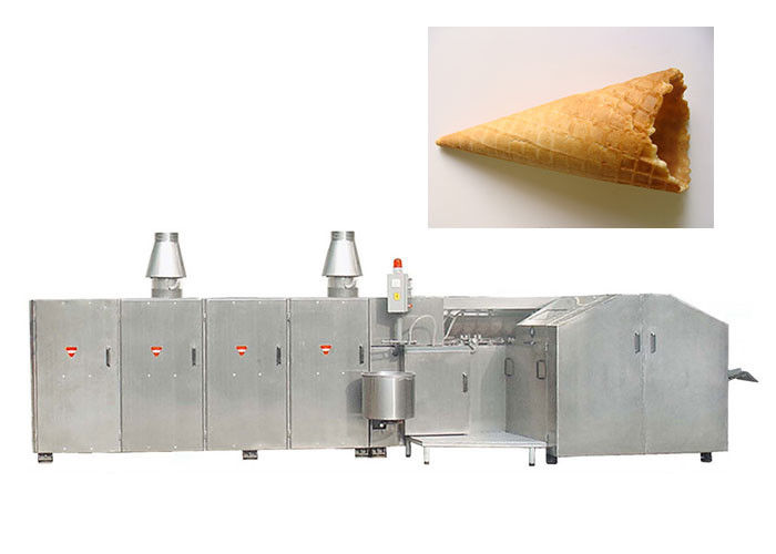 Flexible Ice Cream Manufacturing Equipment For Sugar Cone / Waffle Basket