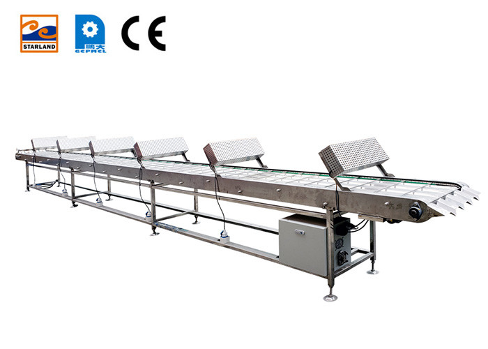 Commercial Customized Cone Production Line Marshalling Cooling Conveyor