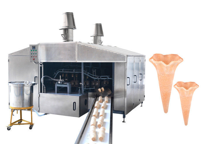 Semi Automatic Ice Cream Wafer Cone Maker Pizza Cone Making Machine
