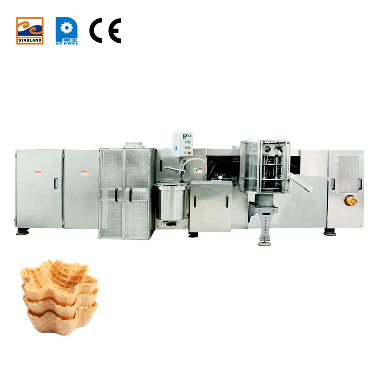 Customizable Waffle Basket Production Line With Main Motor 2.0hp / 1.5KW