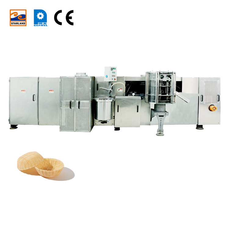 Capacity Automatic Stainless Steel Waffle Basket Production Line With Main Motor