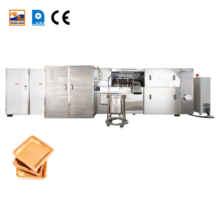 Stainless Steel Fully Automatic Tart Shell Production Line With Digital Display Temperature Control
