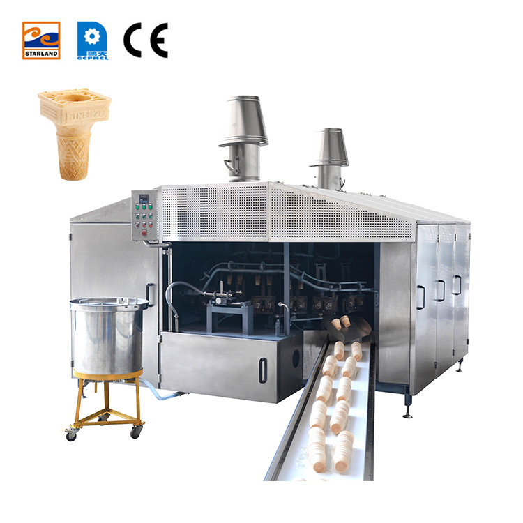 State-Of-The-Art Automatic Wafer Cone Production Equipment With Digital Display Temperature Control
