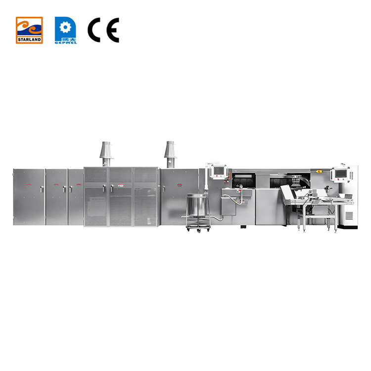 Factory Direct Sale Stainless Steel Automatic Waffle Roll Production Line With CE