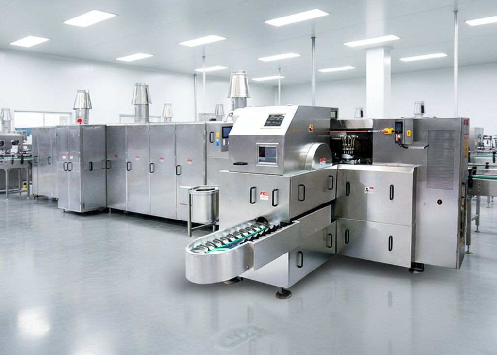 Ice Cream Cone Production Line Automatic Operation Mode High Productivity Equipment For Industrial
