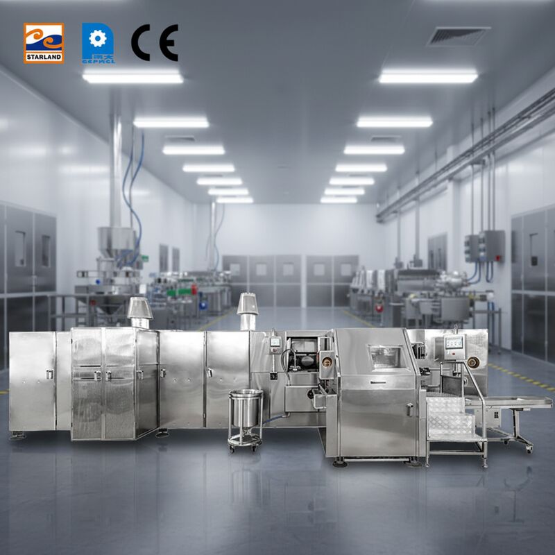 Assembly Line Barquillo Cone Production Line Designed For Production Of Barquillo Cone Ensuring High Capacity And Operation