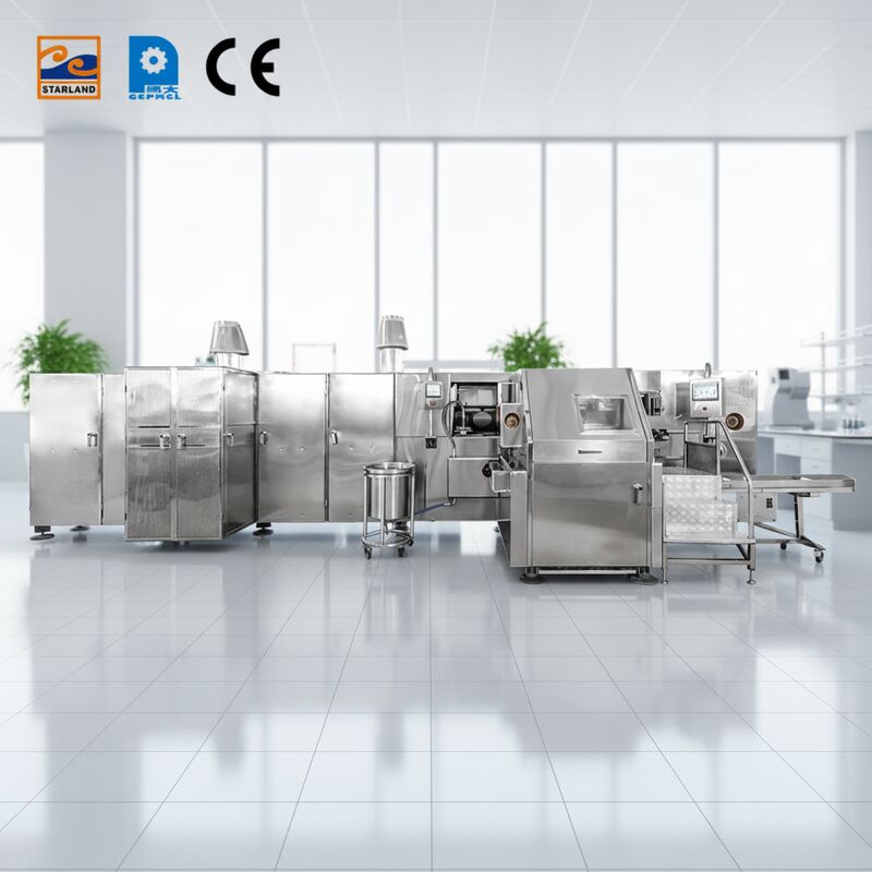 Roller Sugar Cone Production Line 1.5KW Perfect Solution For Automated Barquillo Cone Manufacturing