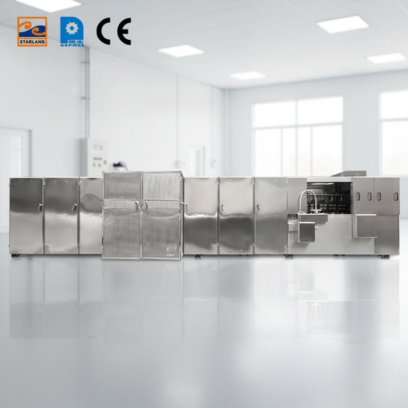 Customized Monaka Wafer Production Equipment Built Using Stainless Steel Material Providing Robust Structure And Operation