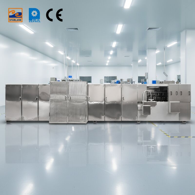 PLC Control System Monaka Wafer Maker Automatic Machine Designed To Enhance Production Capacity And Maintain Of Wafer Biscuit