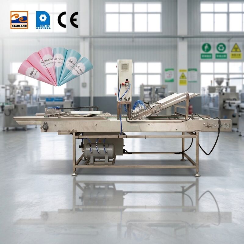 Industrial Accessories for Cone Production Line Automatic Easy To Install Equipment Enhancing Cone Manufacturing Process