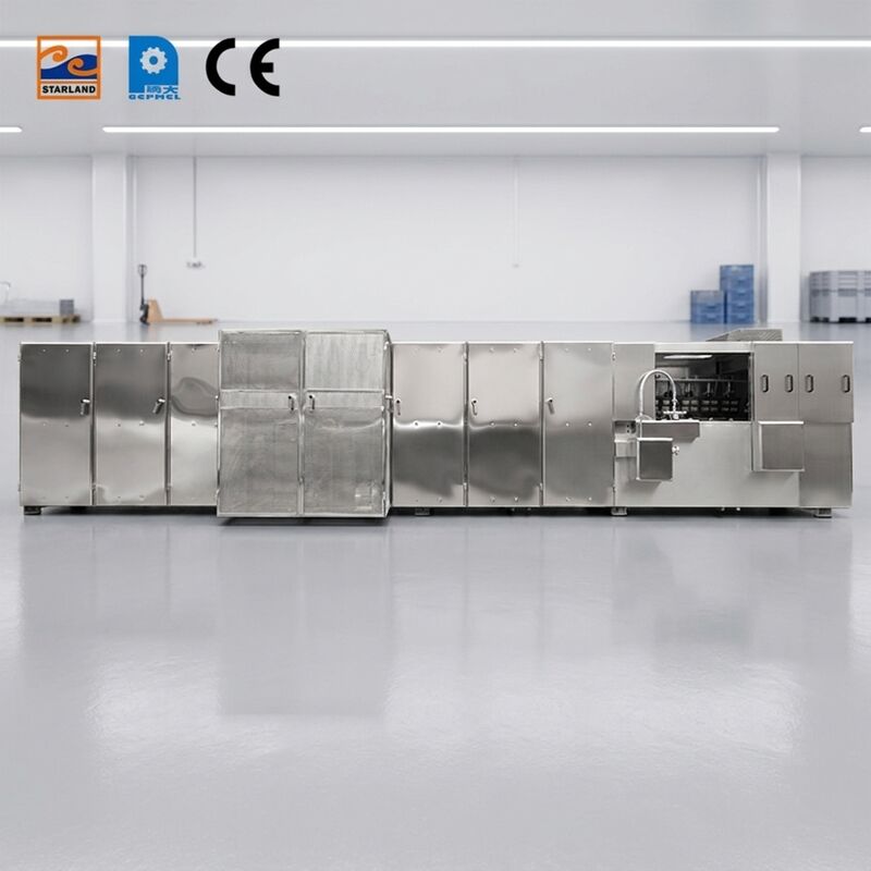 Commercial Monaka Wafer Production Line Automatic Manufacturing Video Technical Support After Service