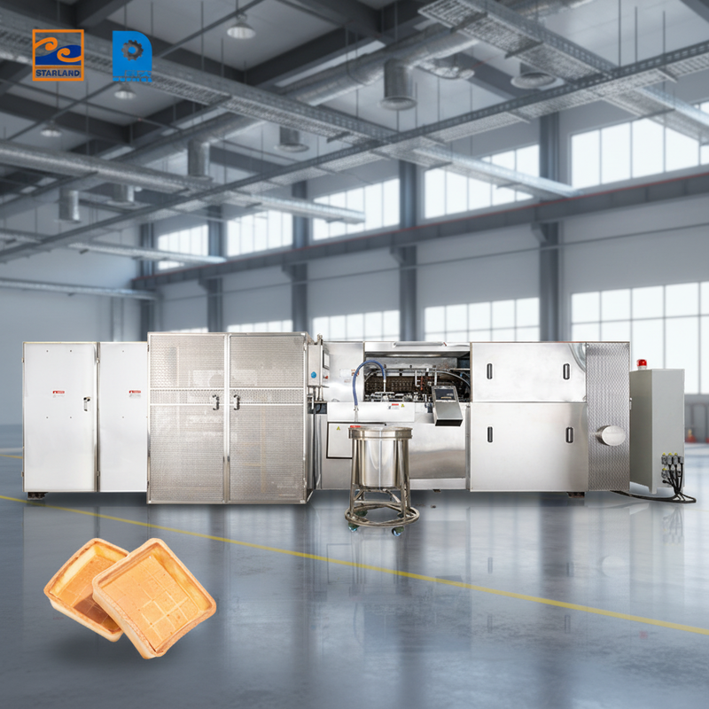 Automatic Tart Shell Production Line Including Video Technical Support Designed For Production And Product Uniformity