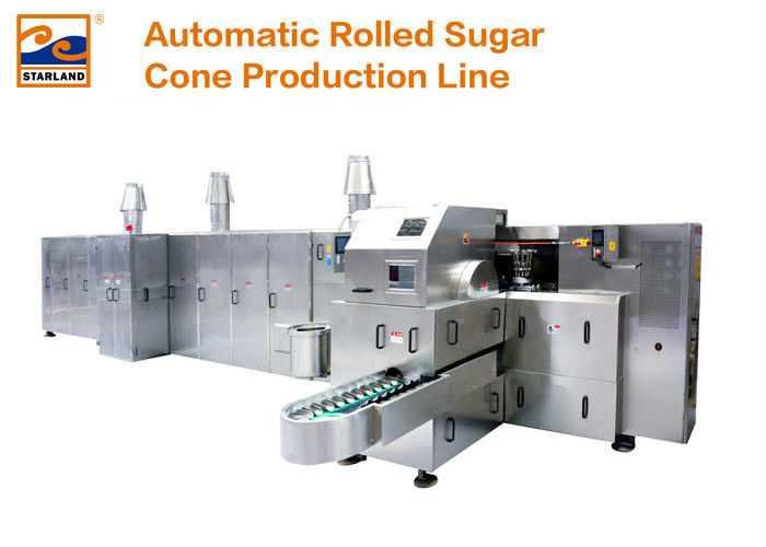 1.1kw Cake Sugar Cone Production Line Wafer Cup Machine