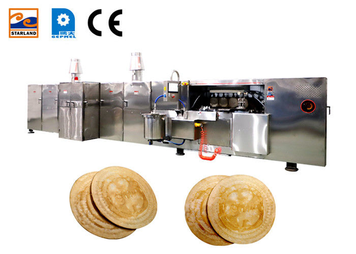 Stainless Steel  ISO9001 220V Crispy Cone Production Line