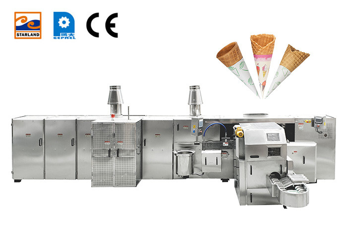 Multifunctional Automatic Crisp Tube Production Line , 47 240mm*240mm Baking Templates.