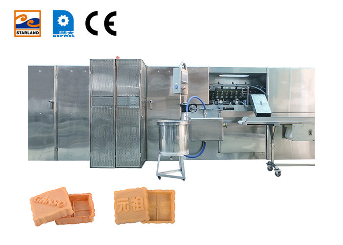 Automatic Thickening Egg Tart Shell Production Line , Stainless Steel Material Multifunctional.