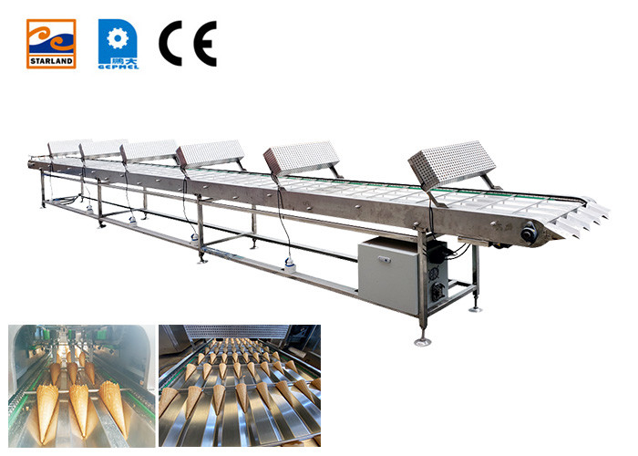 Adjustable Speed Stainless Steel Conveyor Belt With Cooling Fan