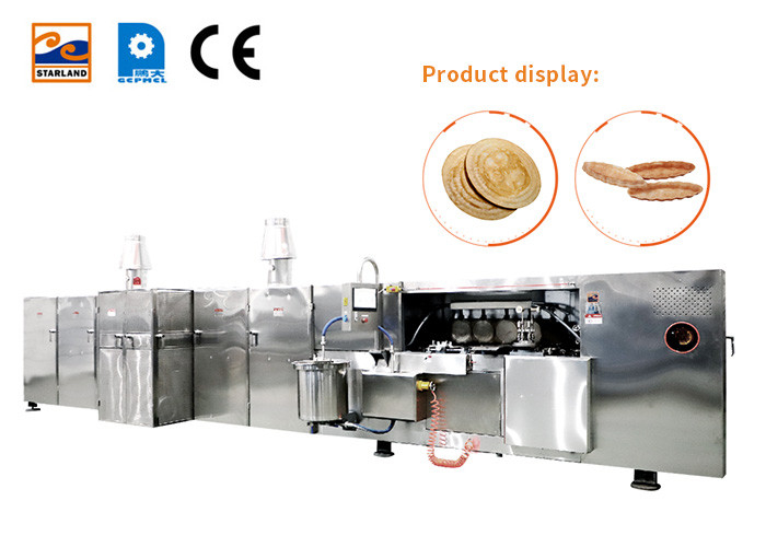 Stainless Steel Automatic Wafer Cone Production Line 380V