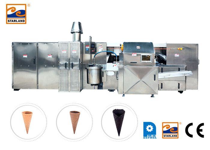 Multifunctional automatic rolling waffle baking equipment , 51 cast iron baking templates.