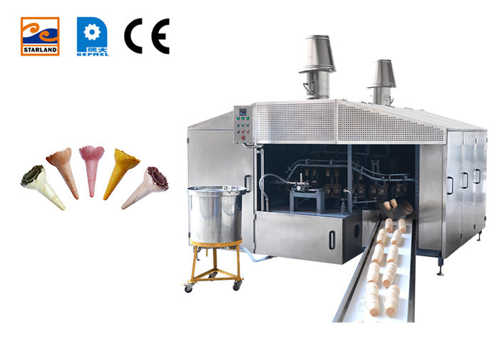 Wafer Tube Production Equipment , Fully Automatic 28 Baking Templates ,  Stainless Steel Material .