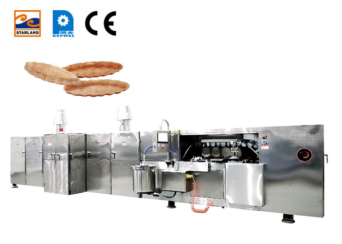 High Productivity Automatic Wafer Biscuit Production Line Stainless Steel