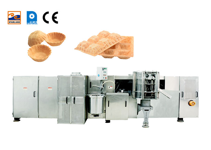 Automatic Waffle Basket Production Line , Multifunctional With Patented Pressure Tower System .