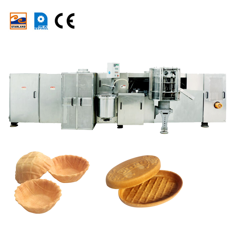 Stainless Steel Automatic Waffle Basket Production Line Multi Purpose